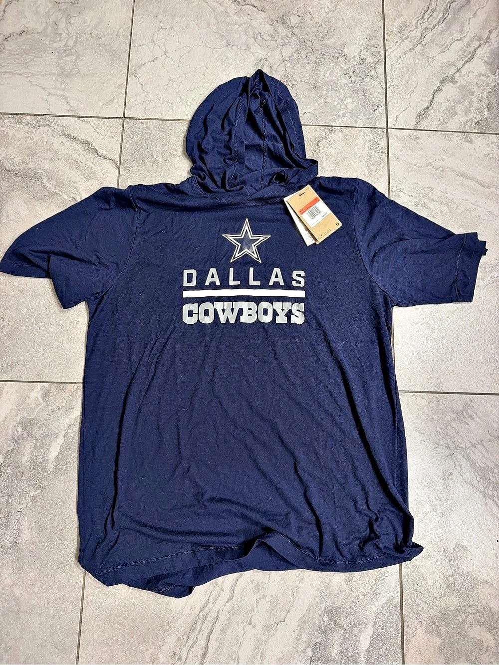 Nike NFL Nike Dallas Cowboys hooded jersey Cowboys Hooded Jersey XL NWT